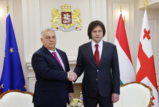 Orbán Viktor köszönetét fejezte ki, hogy a georgiaiak nem engedték, hogy országukból egy második Ukrajna legyen