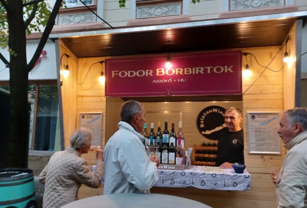 A hűvös őszi idő dacára is vidám hangulatot hozott a Komáromi Borkorzó