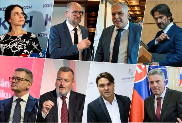 Trump vagy Harris? Kire szavazna Gubík, Bugár, Sulík és Krajniak?