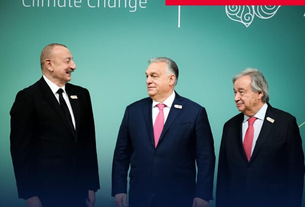 COP29 – Orbán Viktor: a józan ész vezérelte klímapolitikára van szükség