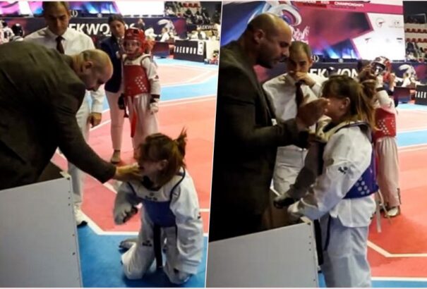 Botrány: Az edző a döntő elvesztése után pofon vágta a nyolcéves kislányt (videóval)