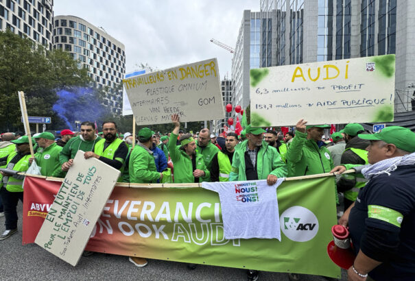 A brüsszeli Audi bezárása az ipar leépülésének jelképe Európában