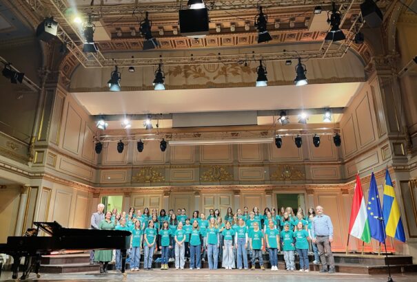 Stockholmban adott koncertet a Magyar Rádió Gyermekkórusa