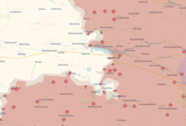 DeepState: Az oroszok bekerítették az ukránokat Zorja környékén