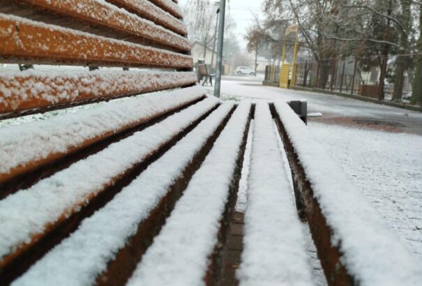 Megérkezett a hó a Csallóközbe is – képekkel