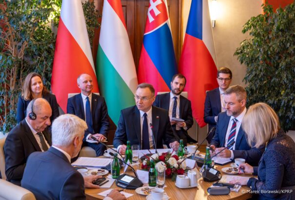 Elkezdődött a visegrádi országok elnöki csúcstalálkozója a lengyelországi Wislában