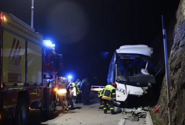 Súlyos buszbaleset Franciaországban