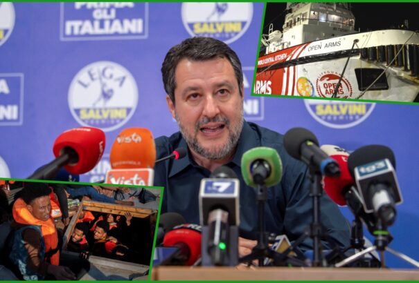 Matteo Salvini szerint az emberkereskedők ünnepelni fognak, ha elítélik őt