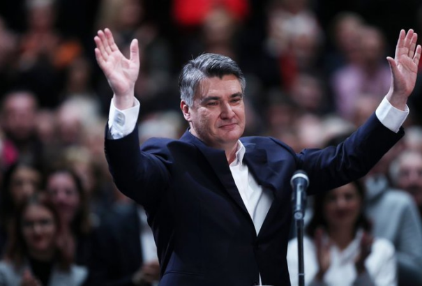 Horvát elnökválasztás: Milanović utcahosszal nyert