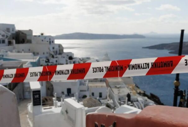 Újabb erős földrengés rázta meg a görögországi Szantorini szigetét