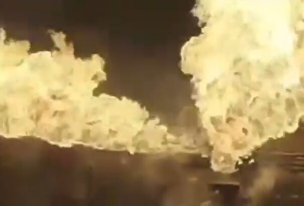 Ennyit ér Zelenskzij szava – Ukrajna szétlőtte a szudzsai kompresszorállomást (videó)