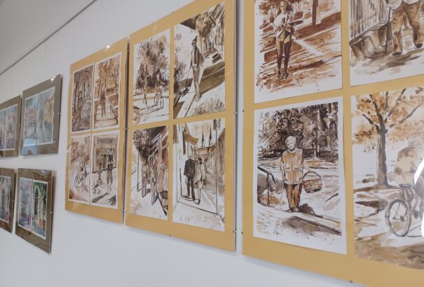 Művésztanárok alkotásaiban gyönyörködhetünk a komáromi Szinnyei József Könyvtárban