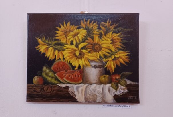 Besse Katalin bemutatkozó kiállítását láthatjuk a komáromi Csemadok Galériában