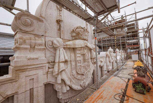 Budai Várnegyed: Hamarosan újra látható lesz a József főhercegi palota főhomlokzata