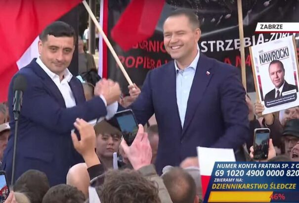 Együtt kampányolt Lengyelországban a lengyel és a román jobboldali elnökjelölt