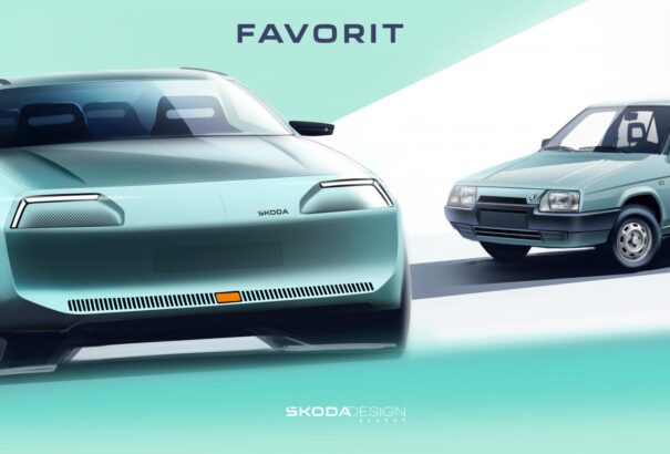Visszatér a Škoda Favorit – elektromos crossoverként éled újjá a legendás modell