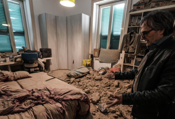 Földrengés Nápoly környékén: négy ember megsérült, több mint száz épület megrongálódott