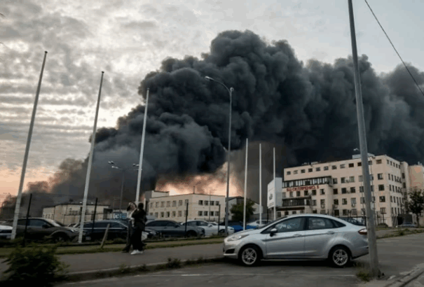 Megsérült Boeing kijevi üzeme az orosz légitámadásban