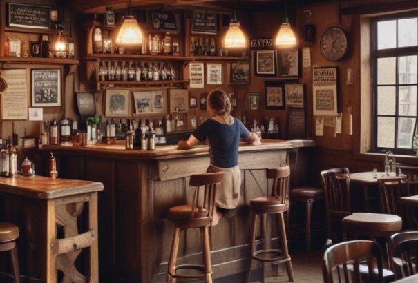 Tóth Ferenc: Nő a kocsmában