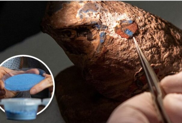 Kutatók ősi technikákkal rekonstruálták az 5000 éves egyiptomi kék pigmentet