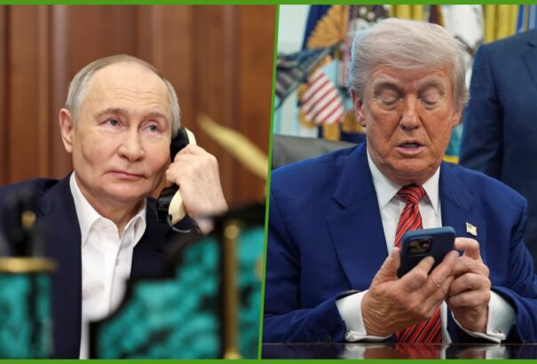 Trump és Putyin a Közel-Keletről és Ukrajnáról tárgyalt telefonon