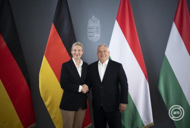 Orbán Viktor az AfD elnökével tárgyalt Budapesten