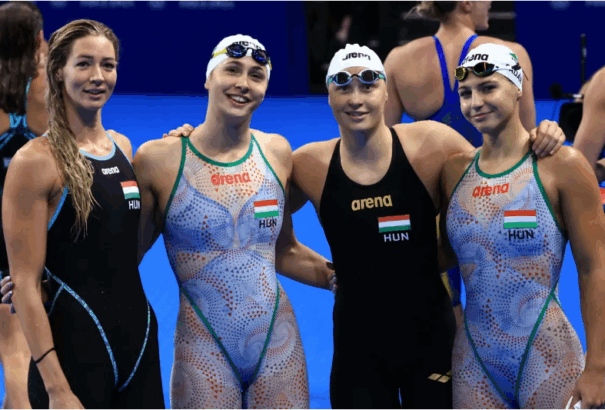 A férfi és a női 4×100-as magyar gyorsváltó is bejutott a döntőbe a vizes vb-n