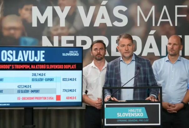 A szlovák ellenzék szerint a 15%-os amerikai vám nem siker, hanem kudarc
