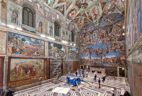 Restaurálni kell Michelangelo Utolsó ítélet című freskóját a Sixtus-kápolnában