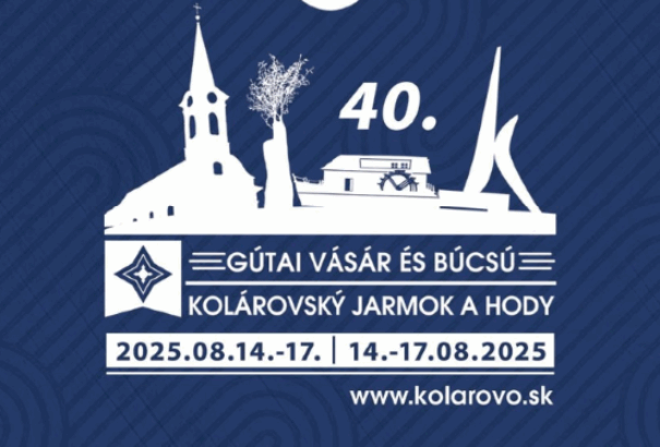 Megkezdődött a 40. Gútai Vásár és Búcsú. Színes programokkal várják az érdeklődőket