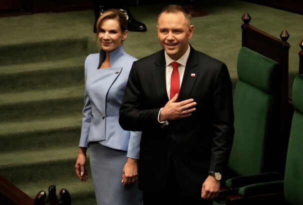 Letette az elnöki esküt Karol Nawrocki