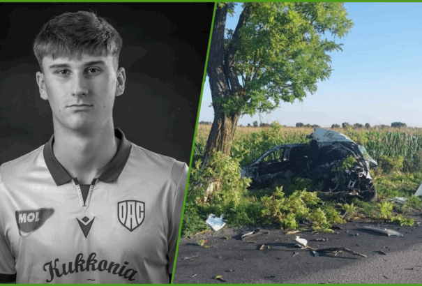 Tragikus hír: autóbalesetben elhunyt a nádszegi futballcsapat 19 éves játékosa