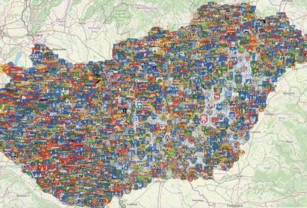 Kikeresheted településed címerét: Elkészült a régóta várt térkép Magyarországról