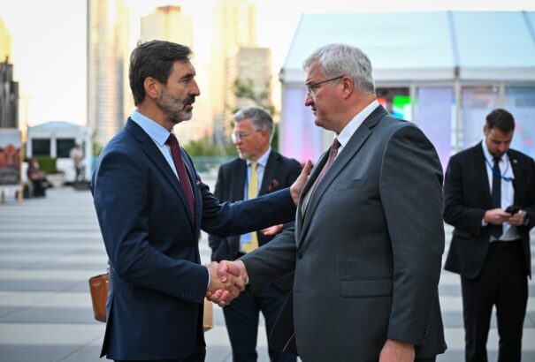 Blanár az ENSZ Közgyűlésének New York-i ülésén találkozott Andrij Szibihával