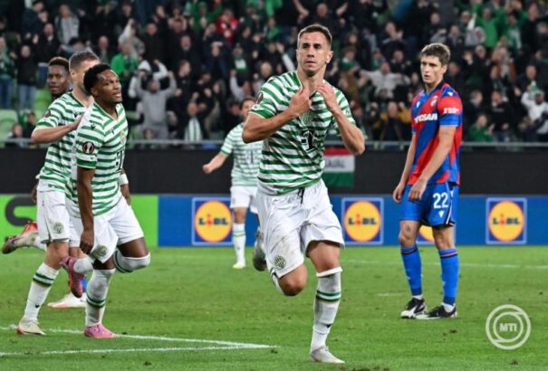 Az utolsó pillanatban mentett pontot a Fradi a Viktoria Plzen ellen