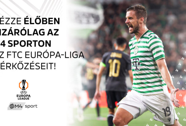 A Ferencváros Európa-liga mérkőzéseit továbbra is kizárólag az M4 Sporton láthatják
