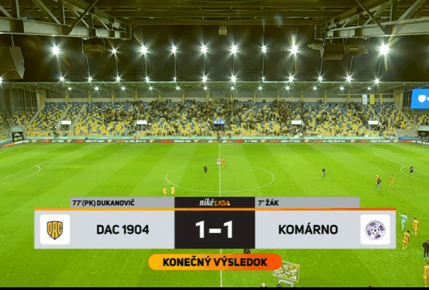 DAC-KFC: Ilyen az igazi futballünnep! Döntetlen a Mol Arénában