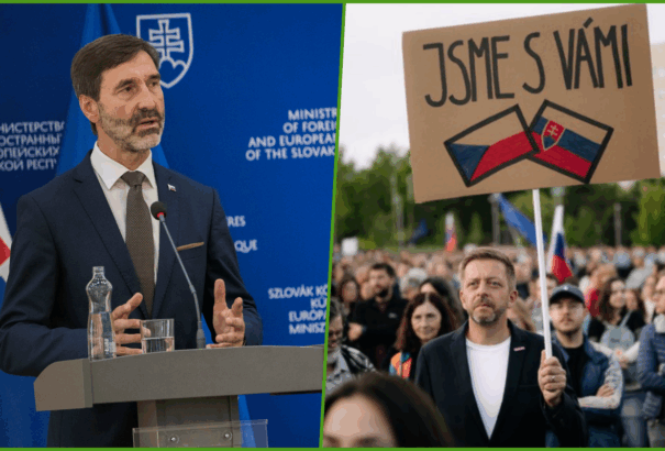 Blanár reagált a cseh belügyminiszter pozsonyi ellenzéki tüntetésen való részvételére