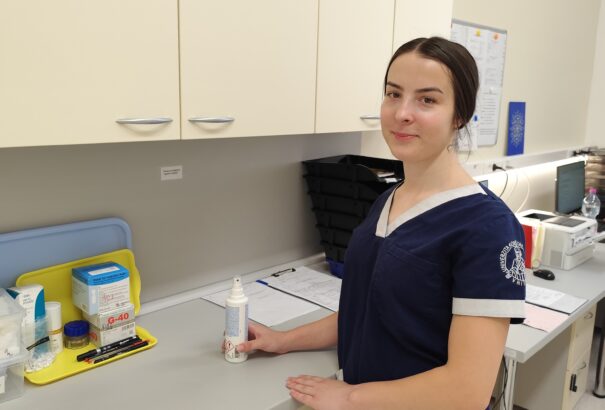 Dominika a komáromi kórházban találta meg a biztos pontot, a hivatás értelmét és a fejlődéshez szükséges bátorságot