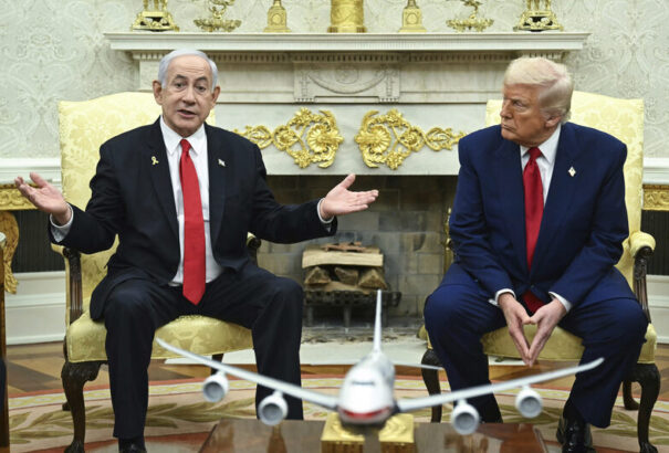 Trump és Netanjahu a gázai béketervről egyeztetnek a Fehér Házban