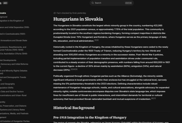Új kihívója akadt a Wikipediának: Elon Musk elindította a Grokipediát