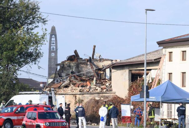 Rendőrökre robbantottak egy házat az olaszországi Verona tartományban