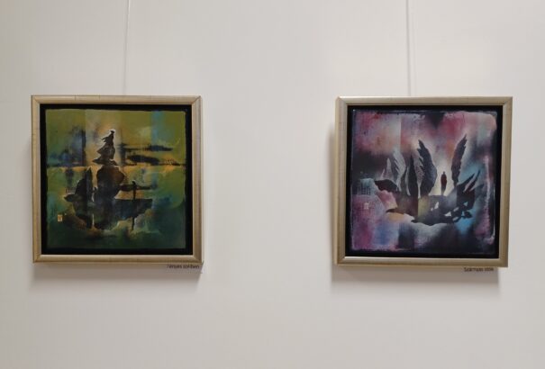 Szárnyas idők – a megfoghatatlan szemléltetése Nagy Judit zománcképein