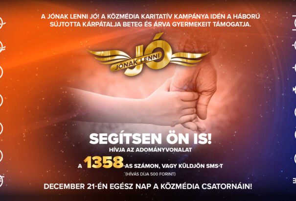 A Jónak lenni jó! kampány idén a kárpátaljai gyermekeket segíti