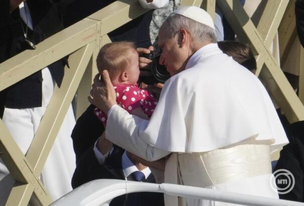 Orbán Viktort fogadja XIV. Leó pápa