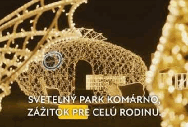 Több tízezer LED-lámpa világítja meg a Komáromi Öregvárat