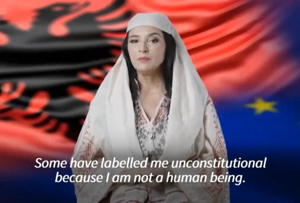 Albán kormányfő: Várandós az ország MI-minisztere, 83 virtuális utód érkezik