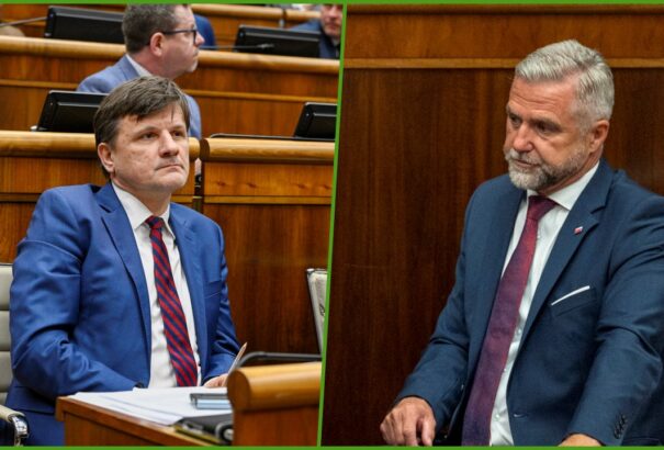 Hlina és Gašpar csapott össze a közmédia vitaműsorában – a személyeskedésé volt a főszerep