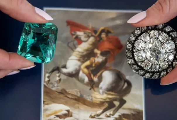 Milliókért árverezték el a gyémántbrosst, amelyet Napóleon a waterlooi menekülés közben vesztett el