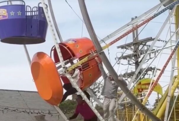 Két kislány zuhant ki egy óriáskerékből a louisianai aratófesztiválon – Videóval